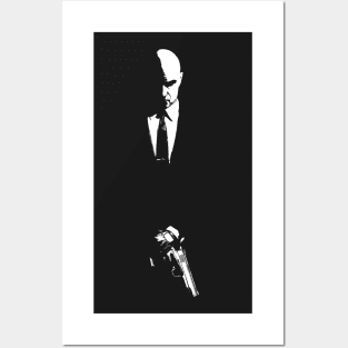 Weathered Minimal Hitman Posters and Art